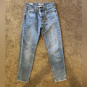 High Waisted Levi’s Wedgie Jean